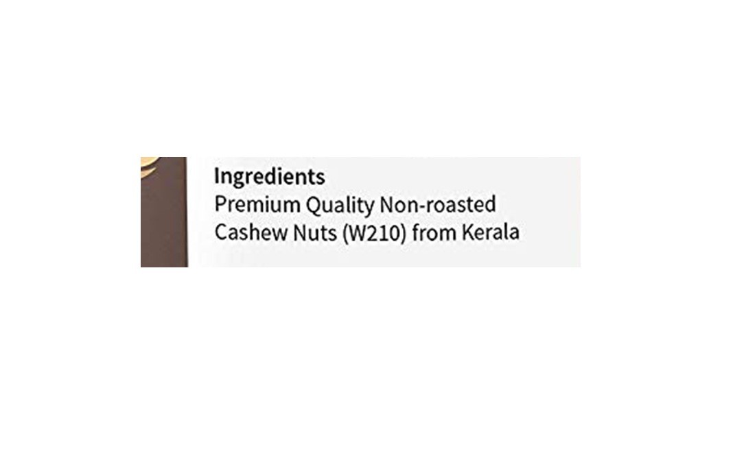 Looms & Weaves Kerala Cashew Nut, Salted & Roasted (W210)   Jar  250 grams